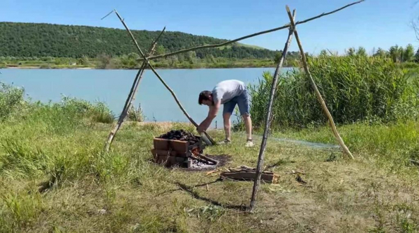 Как сделать баньку по-русски в походных условиях