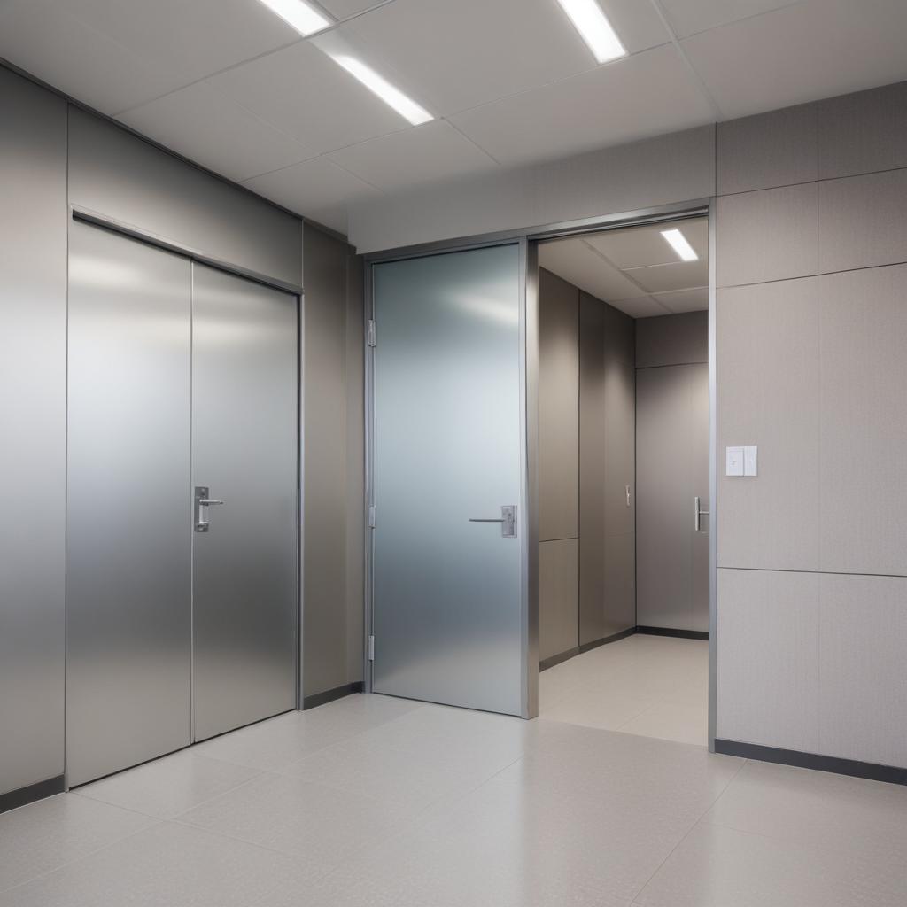 Офисные внутренние алюминиевые двери: виды конструкций и эксплуатационные характеристики - изображение 2