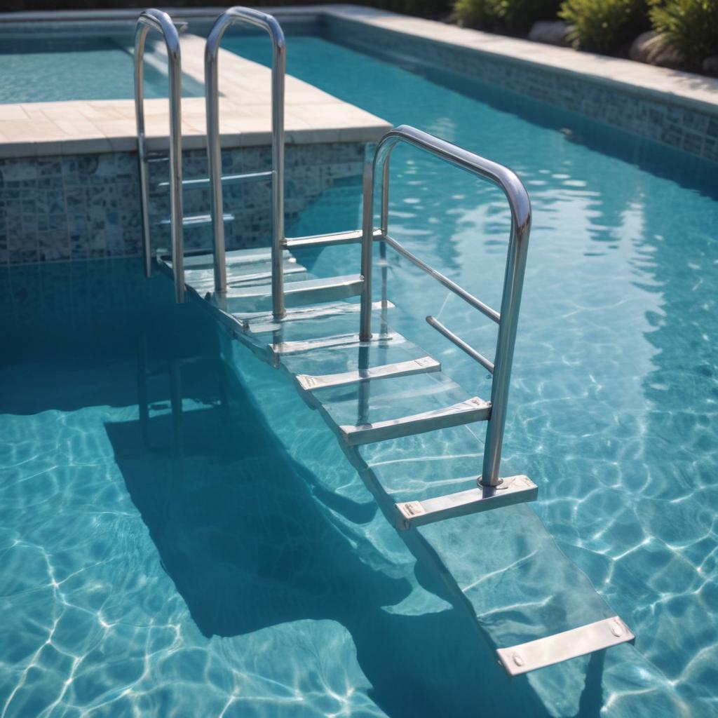 Лестницы для плавательных бассейнов - изображение 2